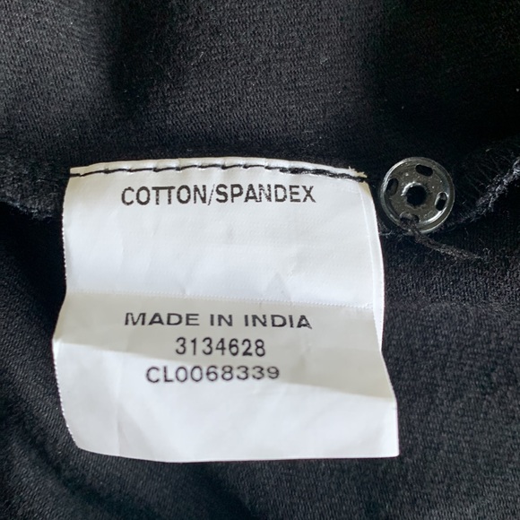 zapelle Custom. Black tunic top. Size L. - Picture 4 of 5